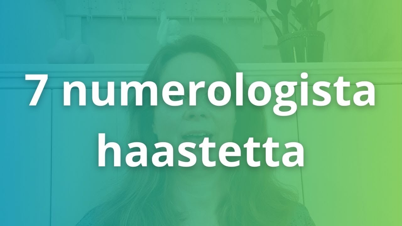 7 numerologista haastetta kartalla