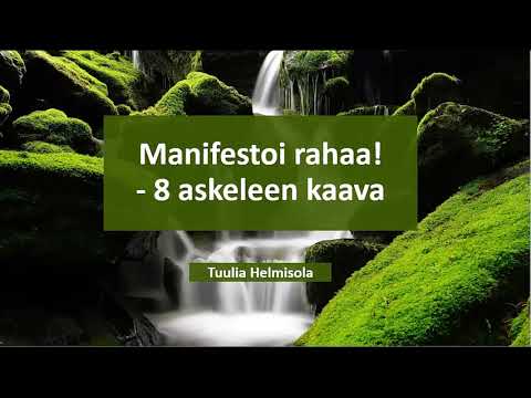 Manifestoi rahaa - 8 askeleen kaava